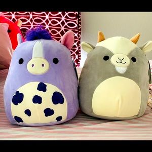 Squishmallow Walker goat Meadow horse bundle